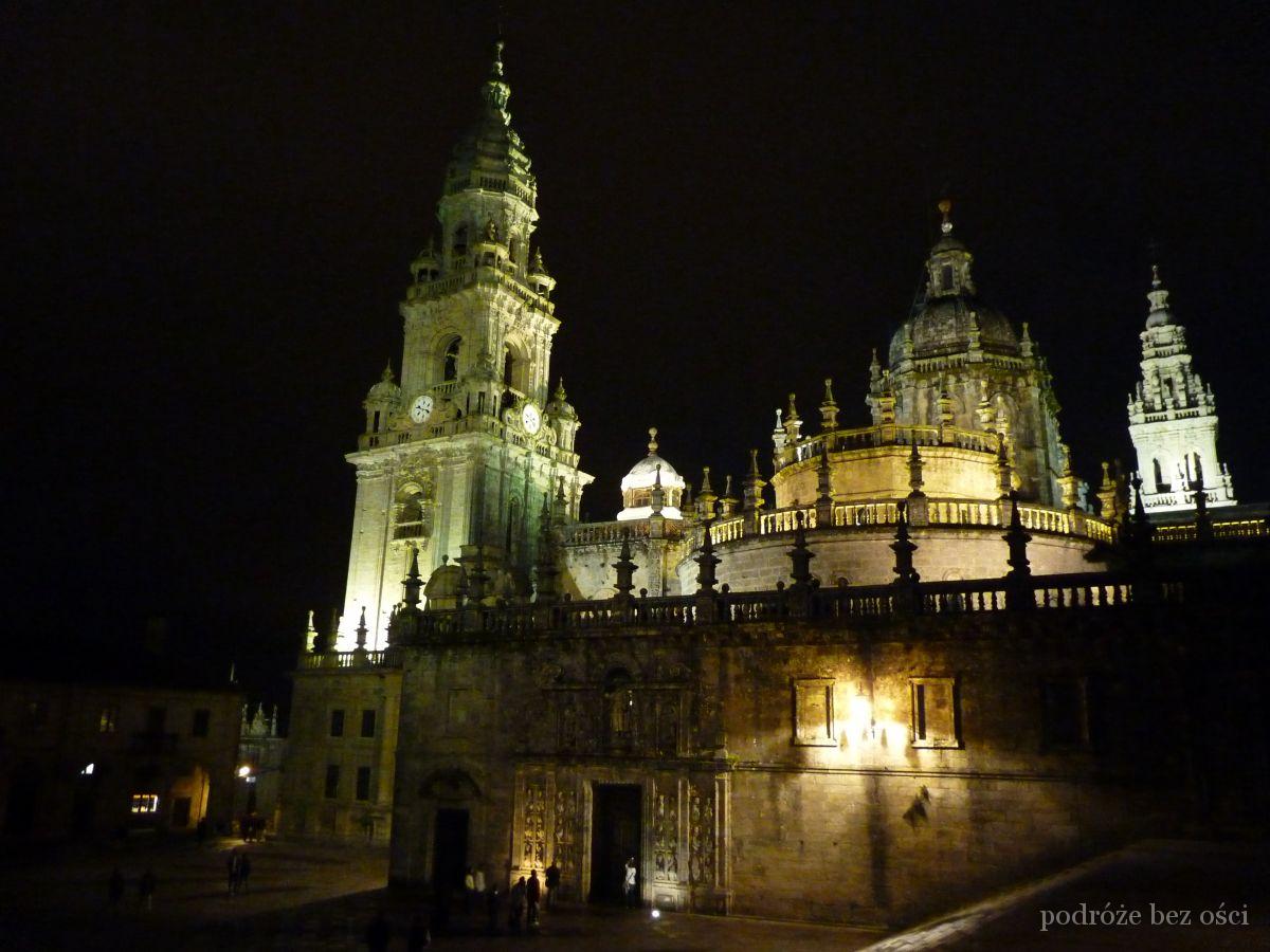 Santiago do Compostela nocą