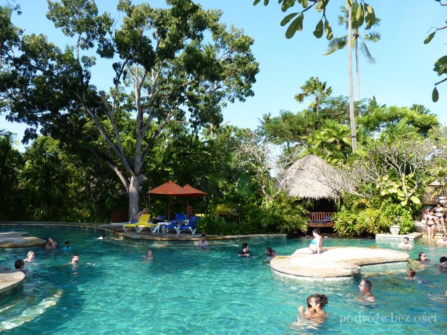 Relaks w Waterbom, Kuta, Bali, Indonezja