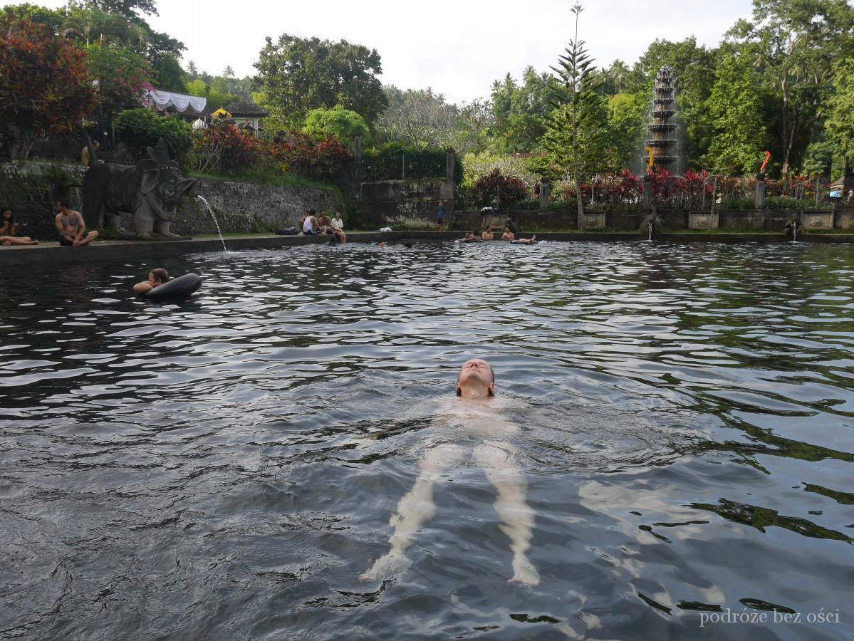Relaks w królewskim basenie, Tirta Gangga