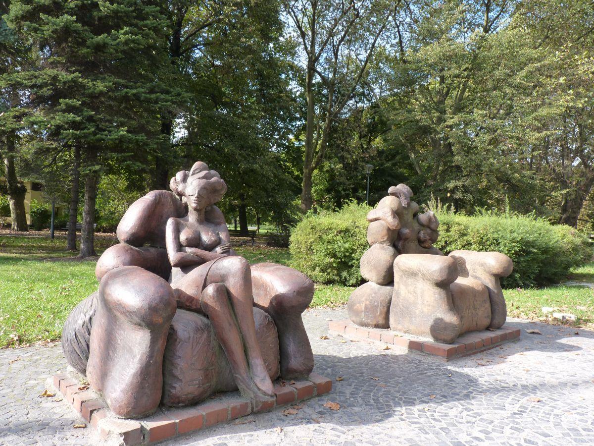 Rzeźby w parku, Wrocław
