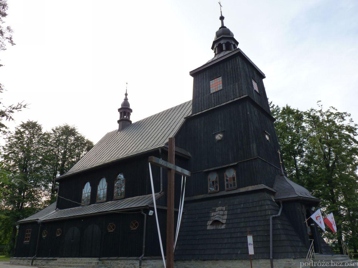 Kościół parafialny pw. Wniebowzięcia NMP, Wysowa-Zdrój, Beskid Niski