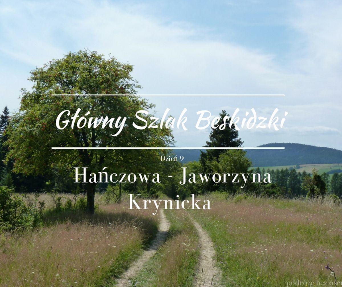 GSB Hańczowa - Jaworzyna Krynicka