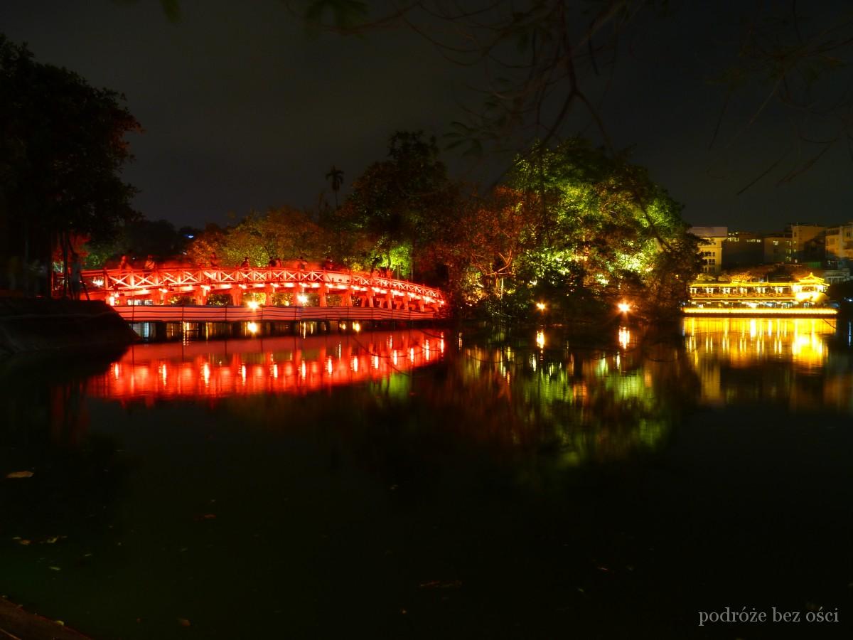 The Huc Bridge, Hanoi, Vietnam