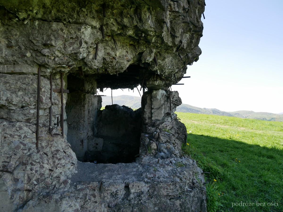Schron Wyrwidąb fort Żabnica
