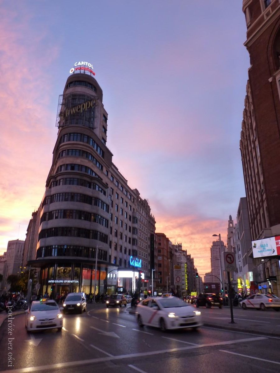 Gran Via Madrid Madryt