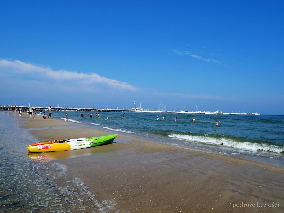 Sopot Plaża w Sopocie