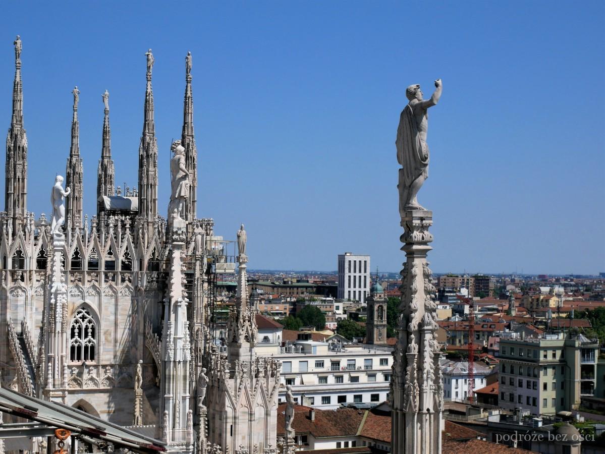 Duomo Milano Milan Rooftops Terraces Katedra w Mediolanie 