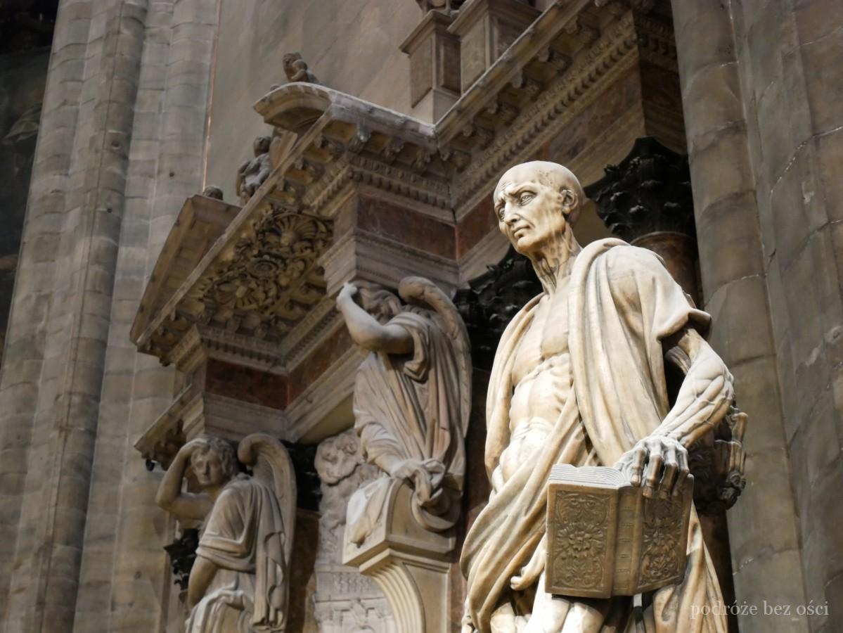 św. Bartłomiej saint Bartholomew Marco d’Agrate Duomo di Milano