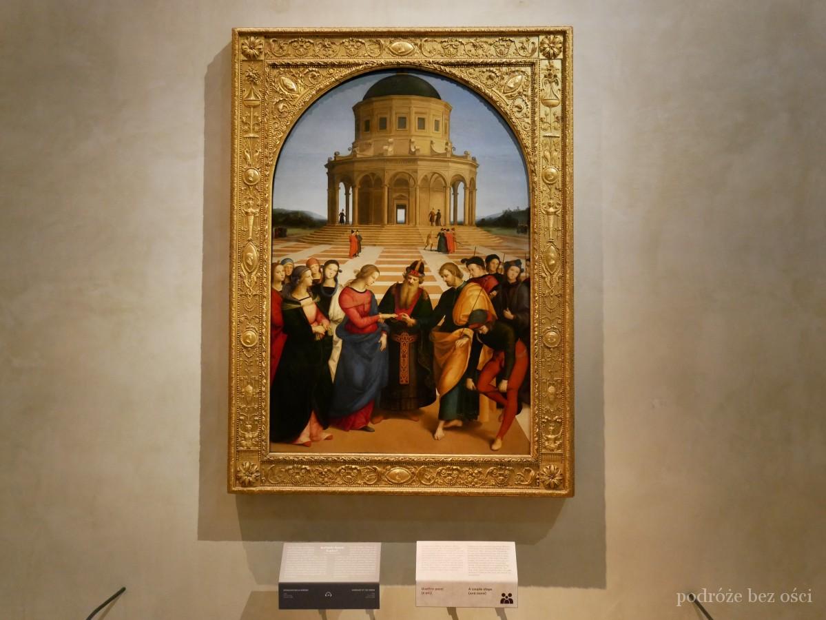 Zaślubiny Marii Rafael Santi Pinakoteka Brera (Pinacoteca di Brera)