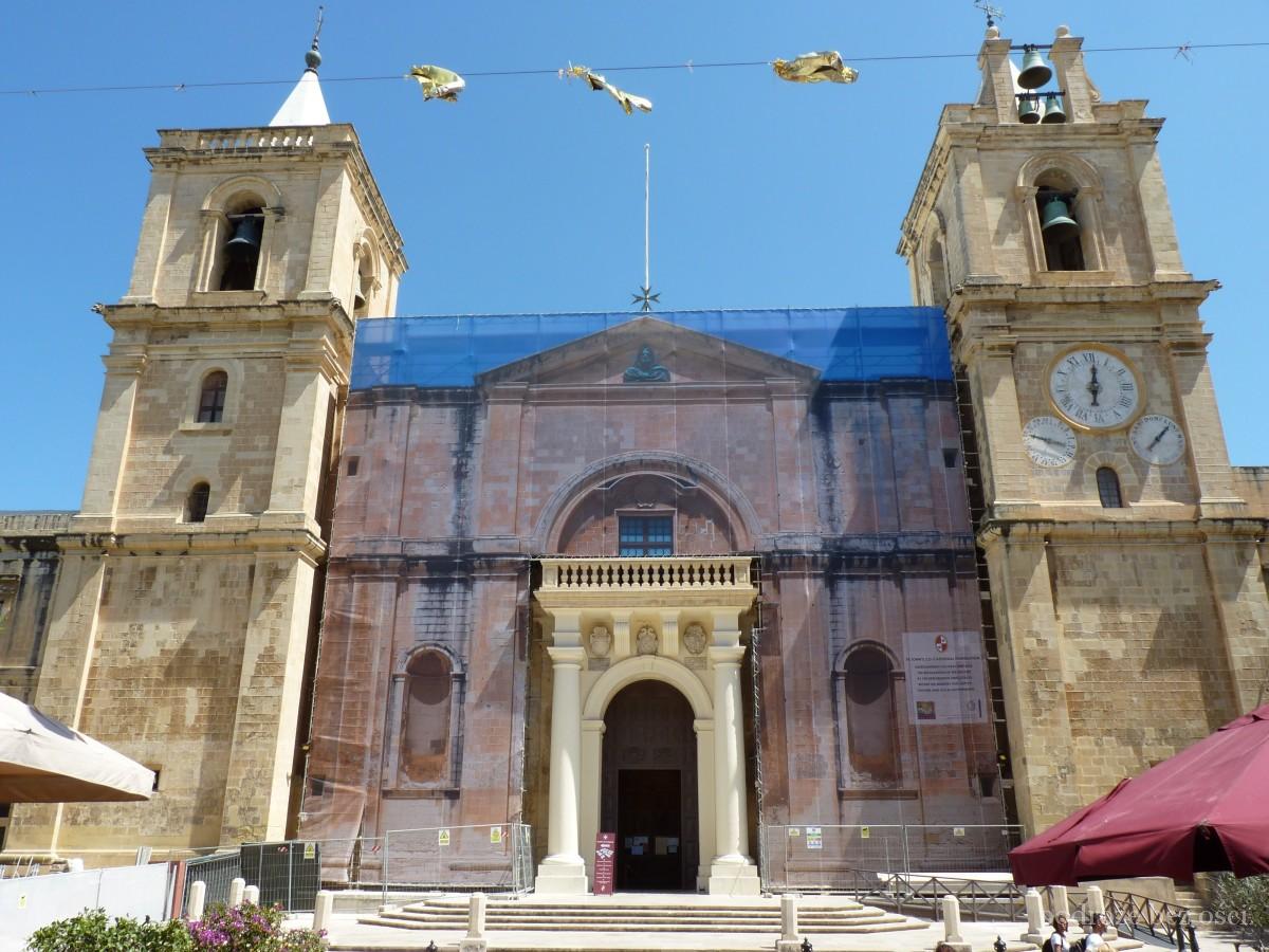 Konkatedra świętego Jana, St John’s Co-Cathedral Valletta Malta 
