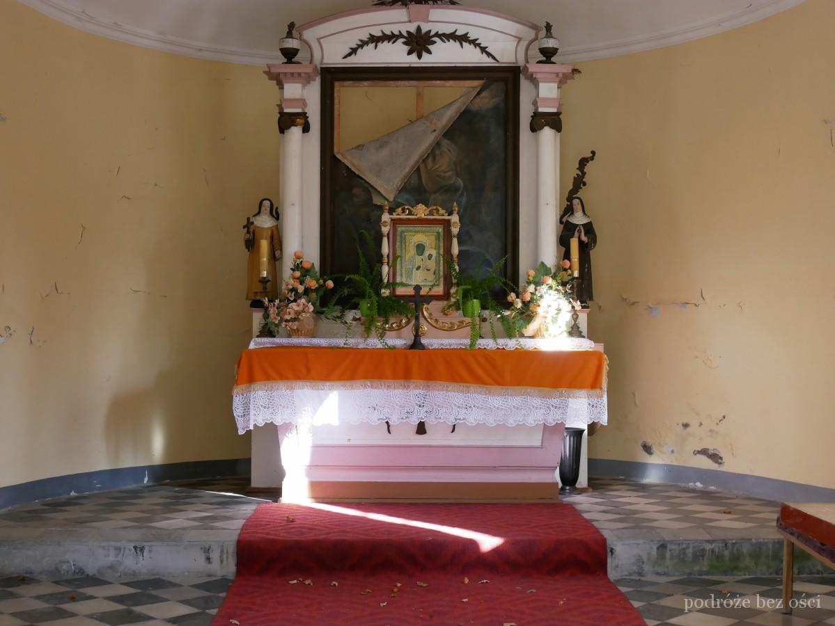 Milówka wnętrze kaplica p.w. św. Marii Magdaleny w Milówce