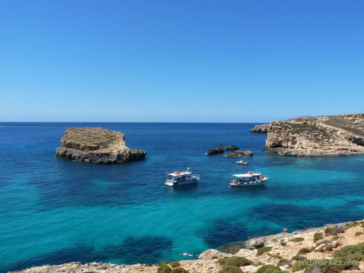 Błękitna Laguna, Blue Lagoon, Wyspa Comino, Cominotto, Island Malta atrakcja atrakcje (7)