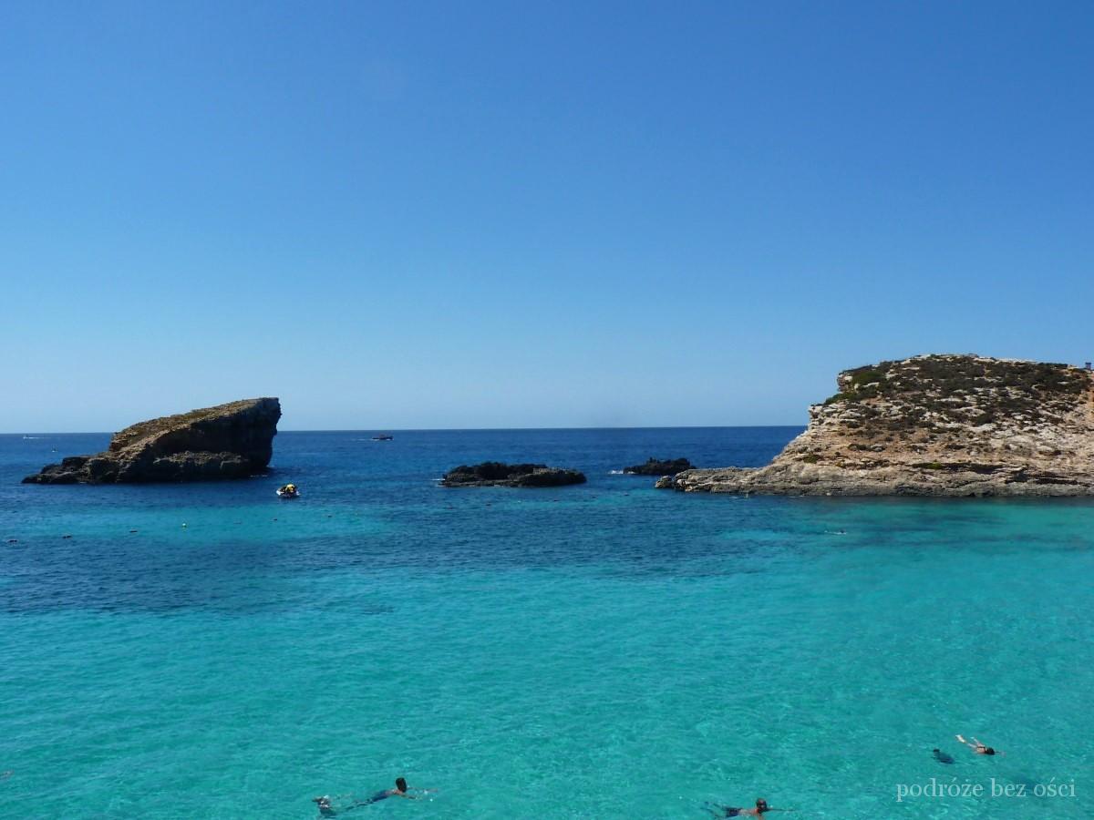 Błękitna Laguna, Blue Lagoon, Wyspa Comino, Cominotto, Island Malta atrakcja atrakcje (8)