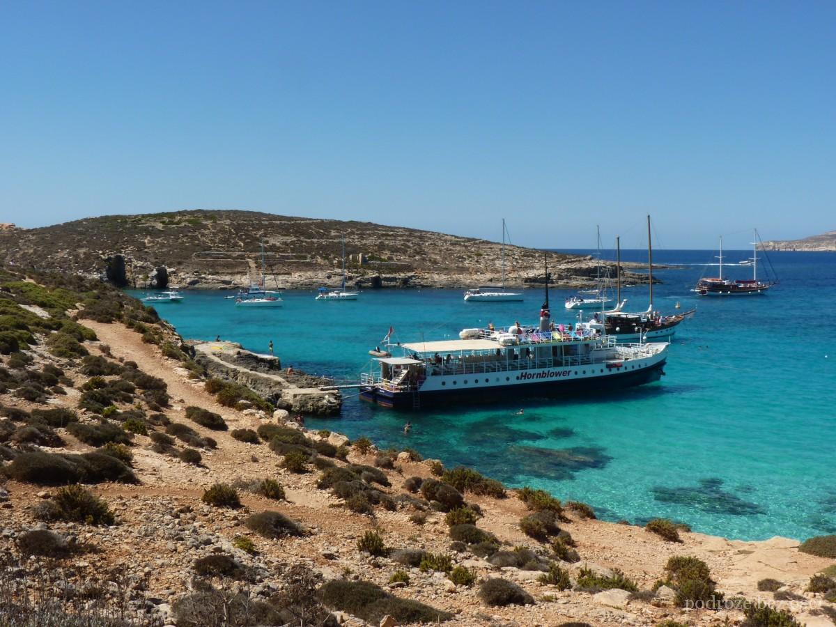 Błękitna Laguna, Blue Lagoon, Wyspa Comino, Cominotto, Island Gozo Malta atrakcja atrakcje rejs (5)