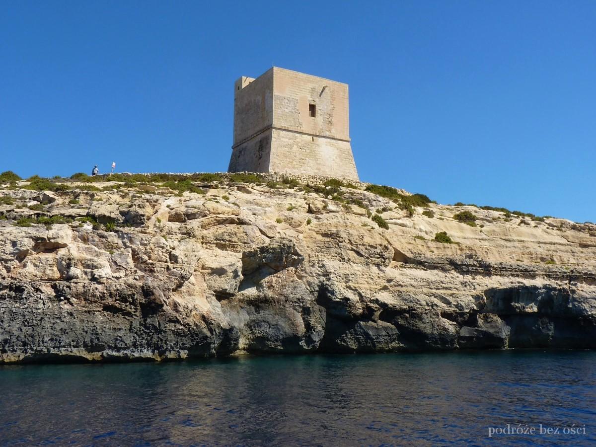 Wieża Isopu Tower Sopu Wyspa Gozo Island rejs Malta 2