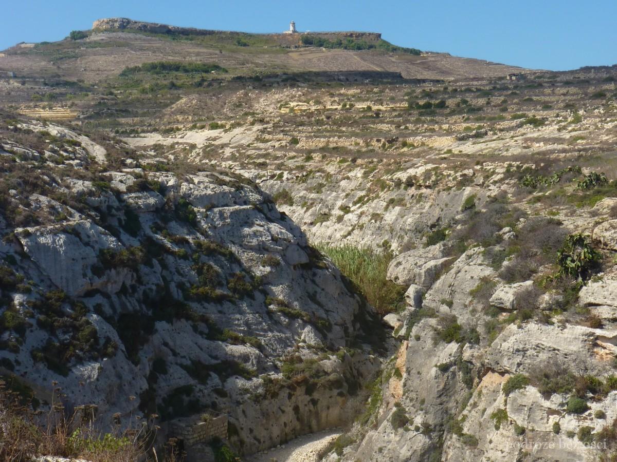 dolina Wied Il-Għasri, Wied Ghasri wyspa Gozo, Malta Island Għawdex (2)