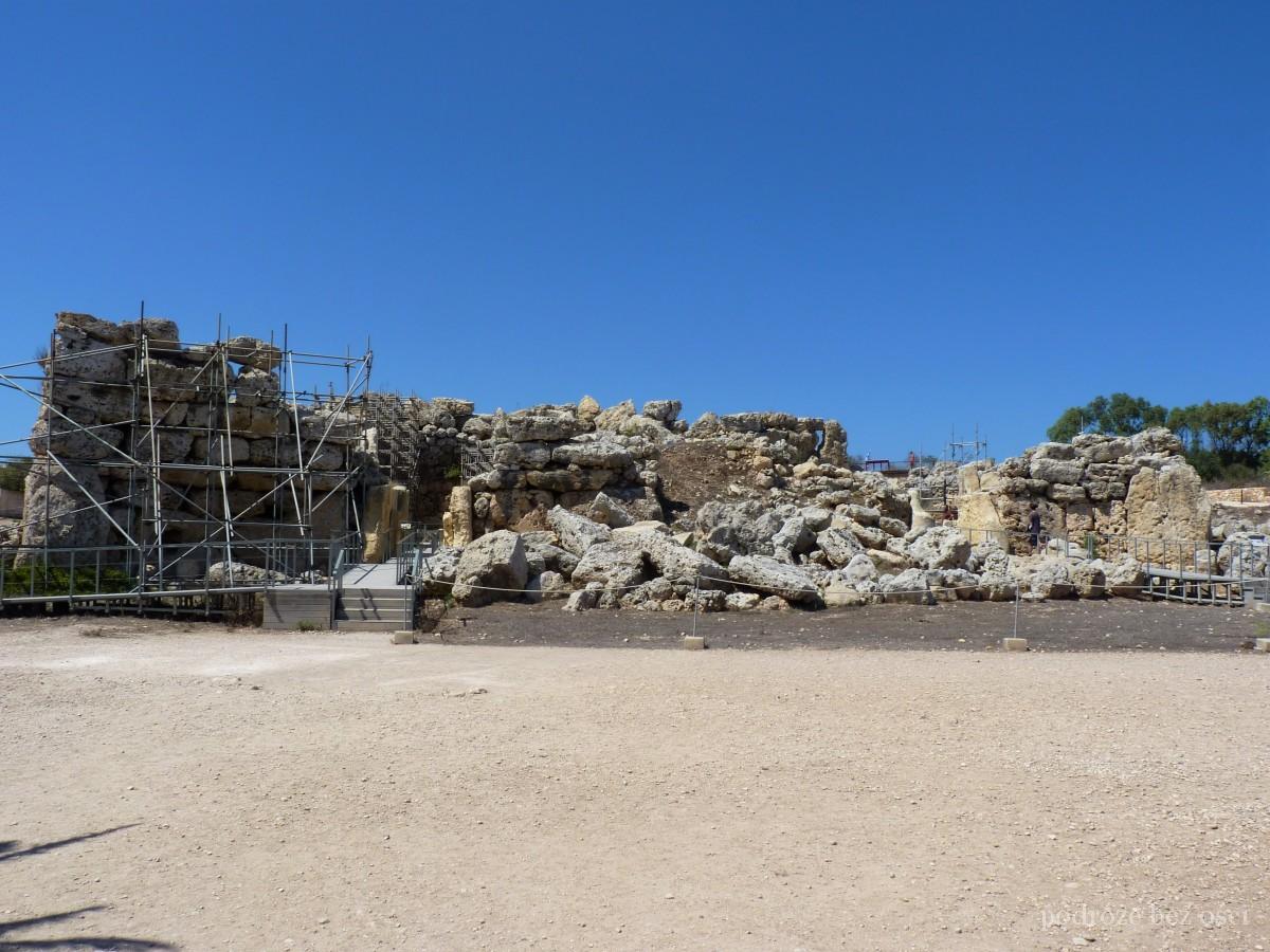 Świątynia megalityczna Ggantija, Ġgantija, wyspa gozo, malta island (4) Għawdex