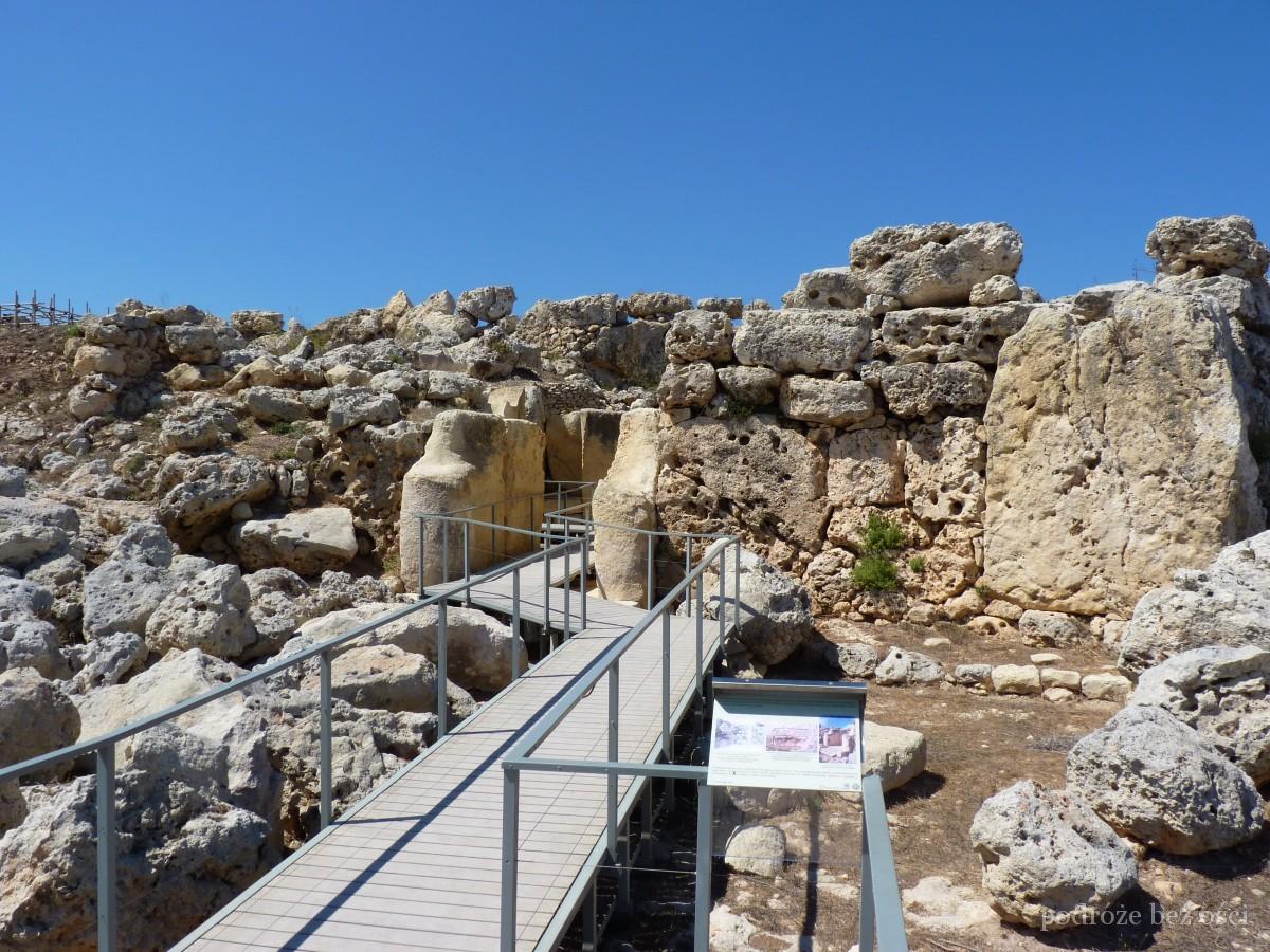 Świątynia megalityczna Ggantija, Ġgantija, wyspa gozo, malta island (4) Għawdex