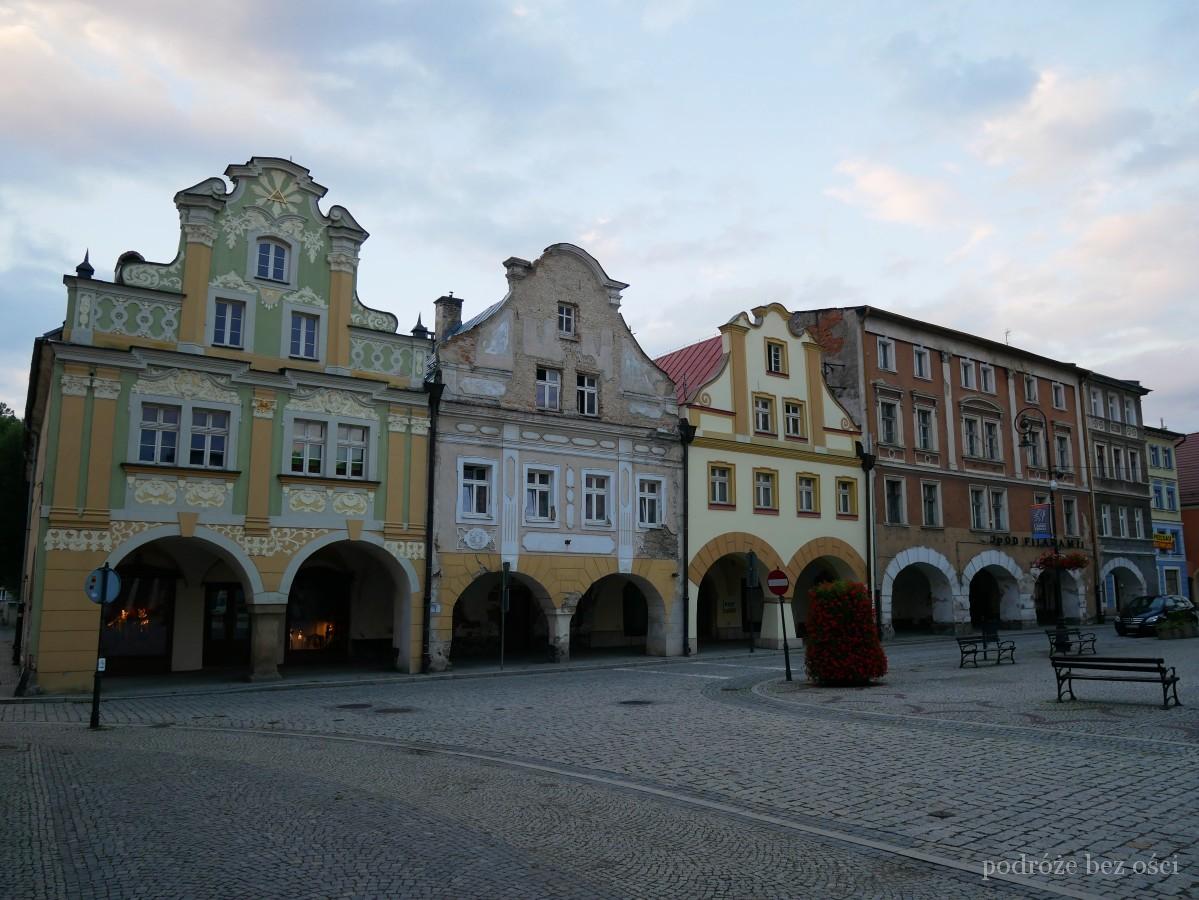 Lądek-Zdrój (Landeck, Bad Landeck, Landek), śląsk, województwo dolnośląskie, rynek