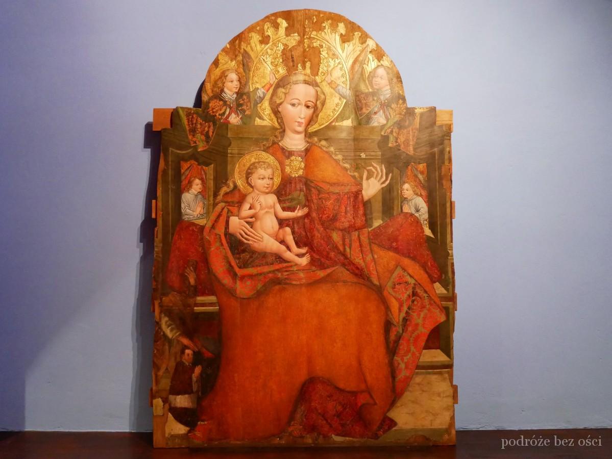 Muzeum Miejskie w Żywcu. Stary Zamek (Komorowskich). Madonna z poziomką. Sztuka sakralna Żywiecczyzny