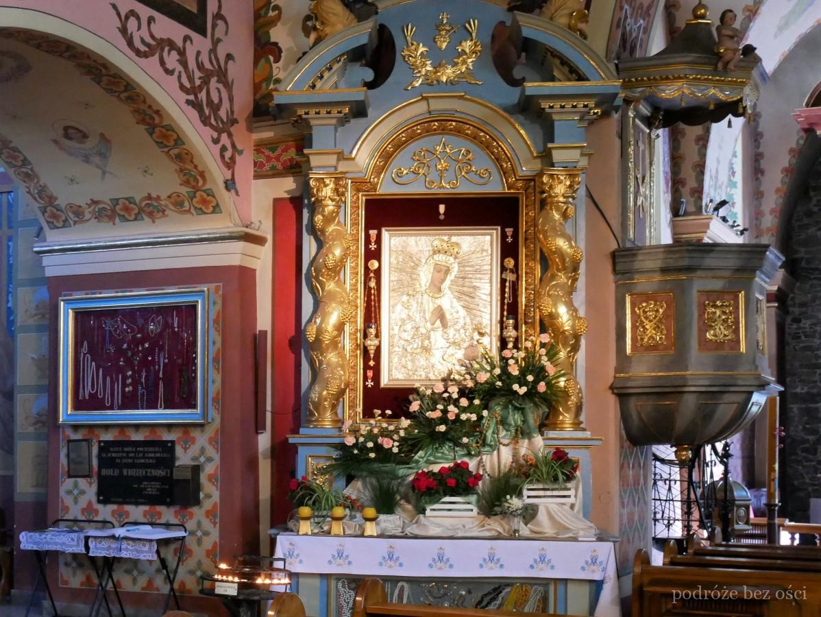 cudowny obraz matki bozej pocieszenia pani ziemi sanockiej kosciol klasztor franciszkanow sanok