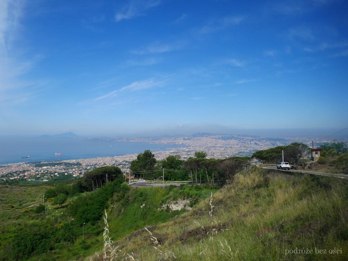 neapol panorama z wezuwiusza napoli