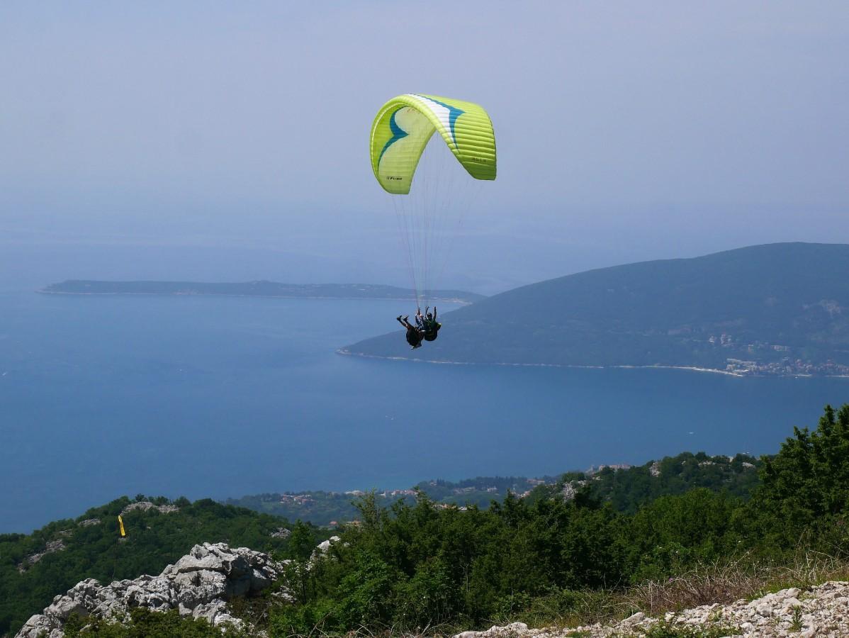 herceg novi dizdarica paragliding paralotniarstwo czarnogora