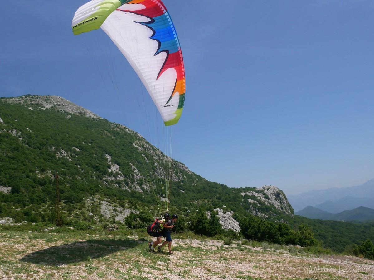 herceg novi dizdarica paragliding paralotniarstwo czarnogora 