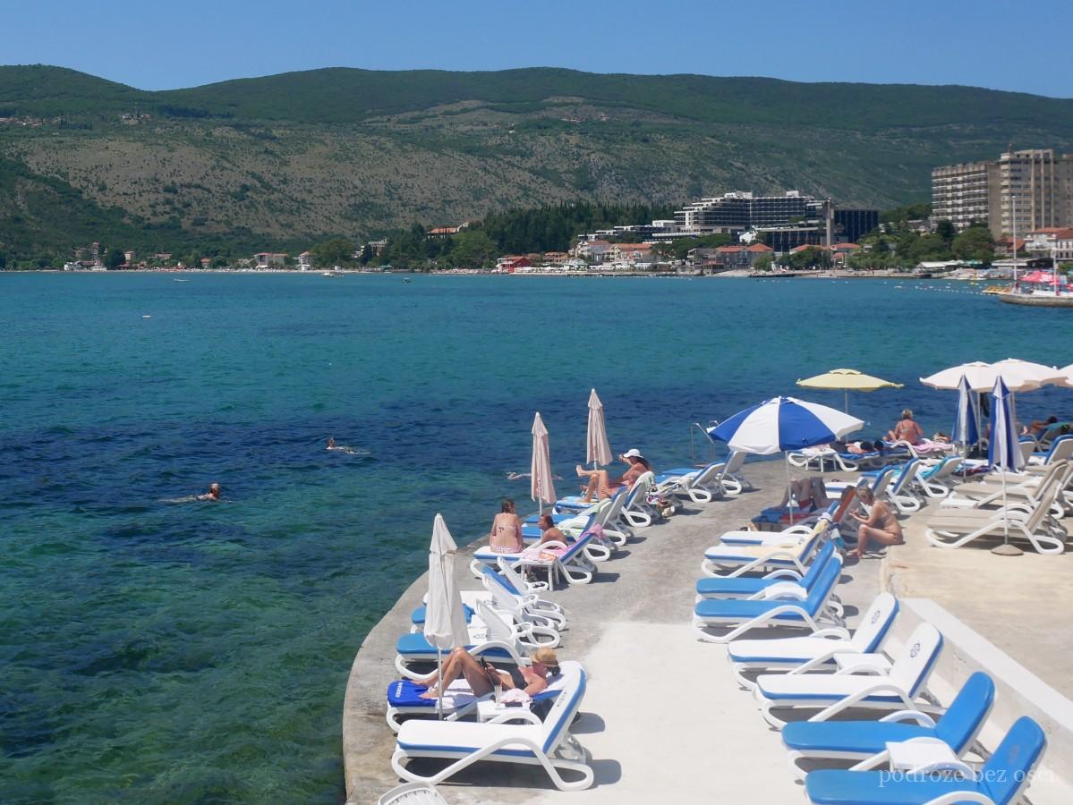 herceg novi plaza plaze betonowe czarnogora montenegro beaches