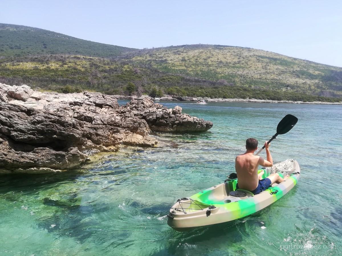 kayaking polwysep lustica herceg novi czarnogora montenegro