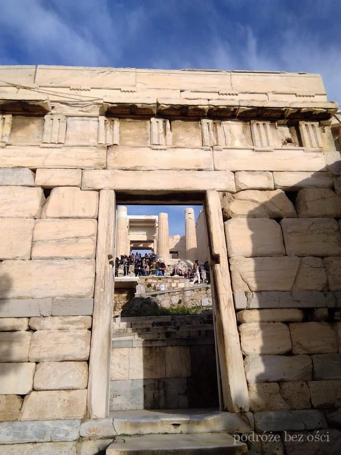 brama beule gate ateny akropol grecja greece athens