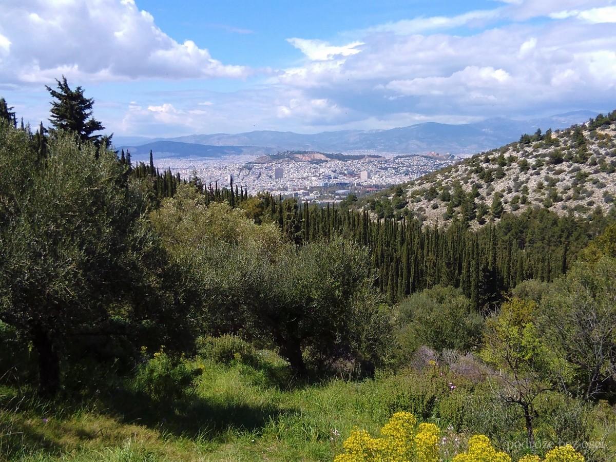 park krajobrazowy klasztor kiesariani ateny w atenach atrakcje zwiedzanie co warto zobaczyc stolica grecji na weekend przewodnik