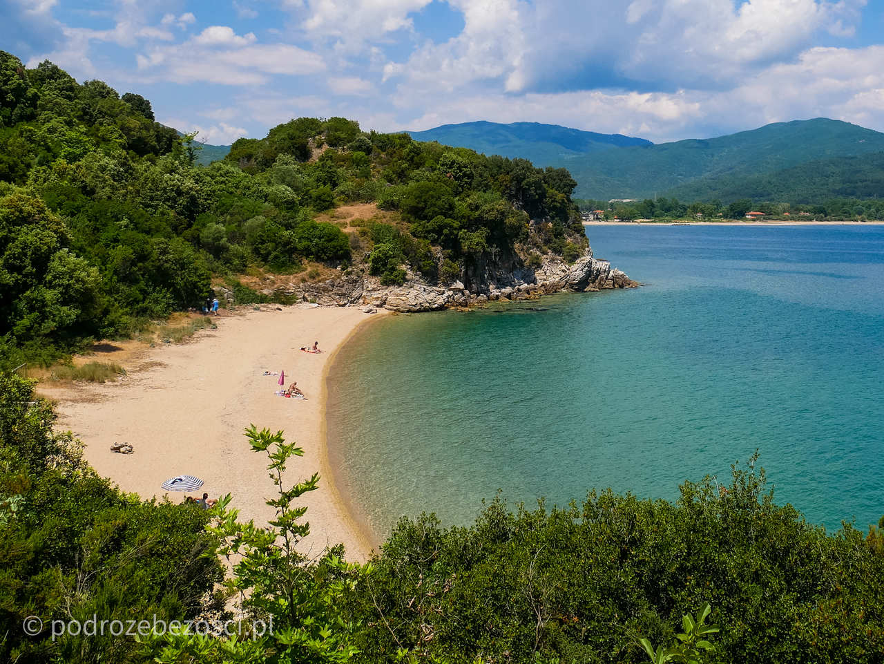 athos plaze beaches wschodnie chalkidiki grecja przewodnik