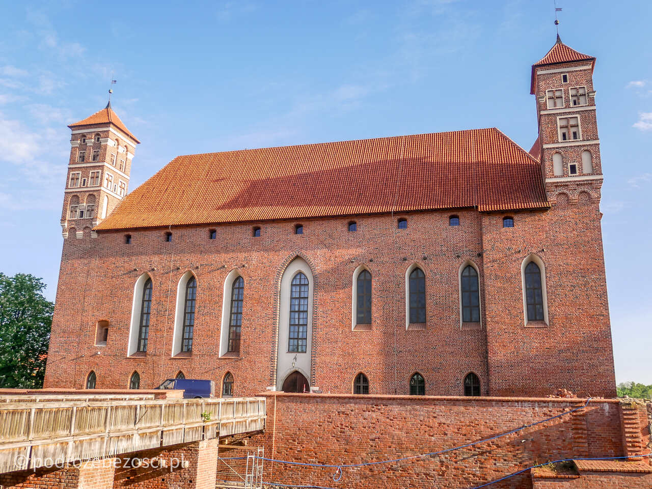 zamek biskupow warminskich w lidzbarku warminskim szlak zamkow gotyckich w polsce 