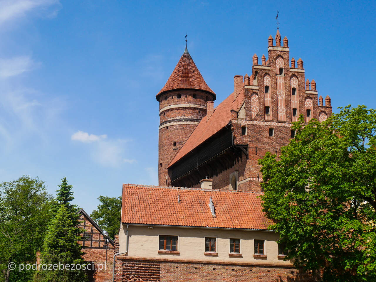 zamek kapituly warminskiej w olsztynie szlak zamkow gotyckich w polsce