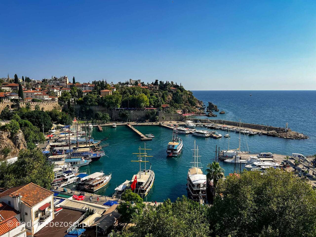 port antalya kaleici atrakcje co warto zobaczyc zwiedzic w antalyi turcja przewodnik wakacje 