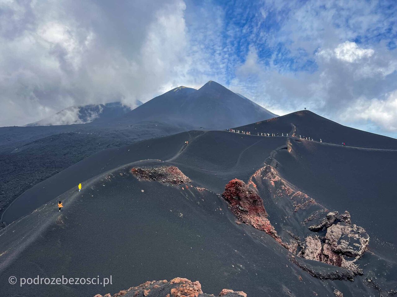 etna wulkan zwiedzanie jak wejsc na wlasna reke trekking bezpieczeństwo sycylia wlochy samodzielny czy warto wejsc