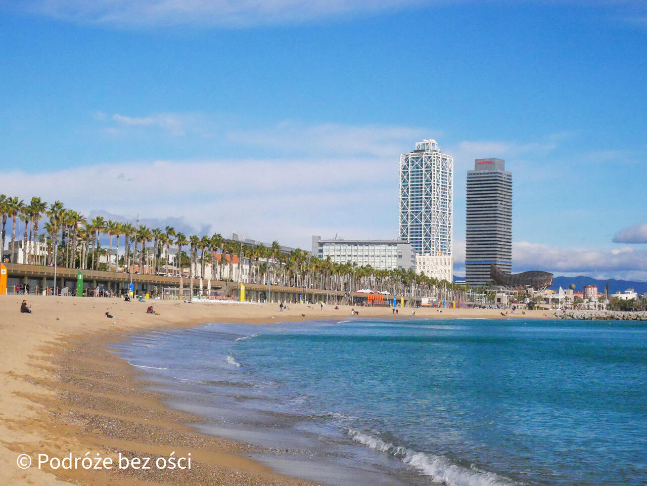 Plaże Barcelony, La Barceloneta – popularna plaża nad Morzem Śródziemnym