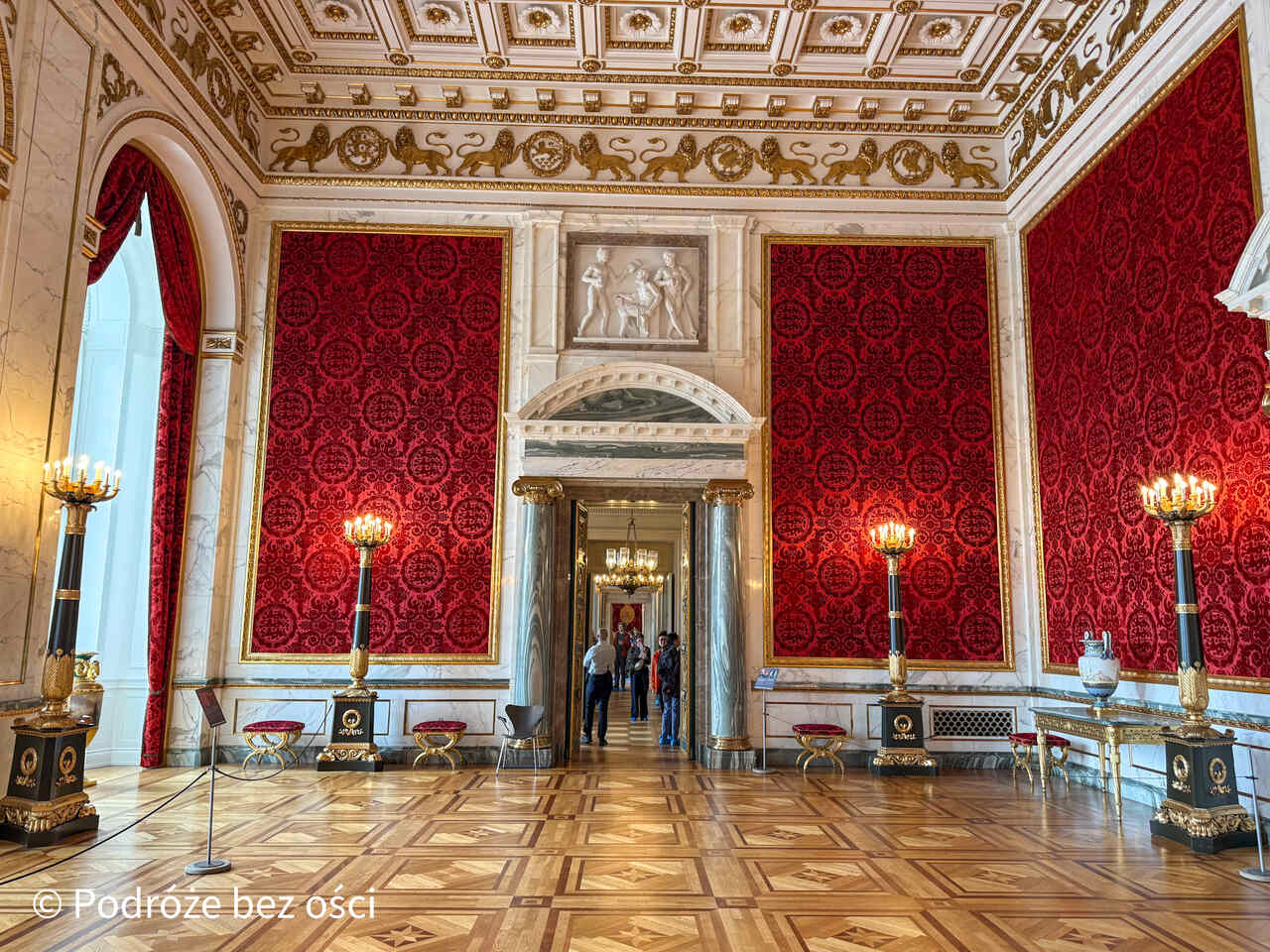 Pałac Christiansborg w Kopenhadze, Komnaty królewskie Pałac Christiansborg w Kopenhadze, Komnaty królewskie