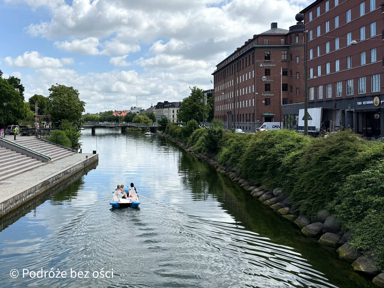 Rejs kanałami w Malmö Rejs kanałami w Malmö