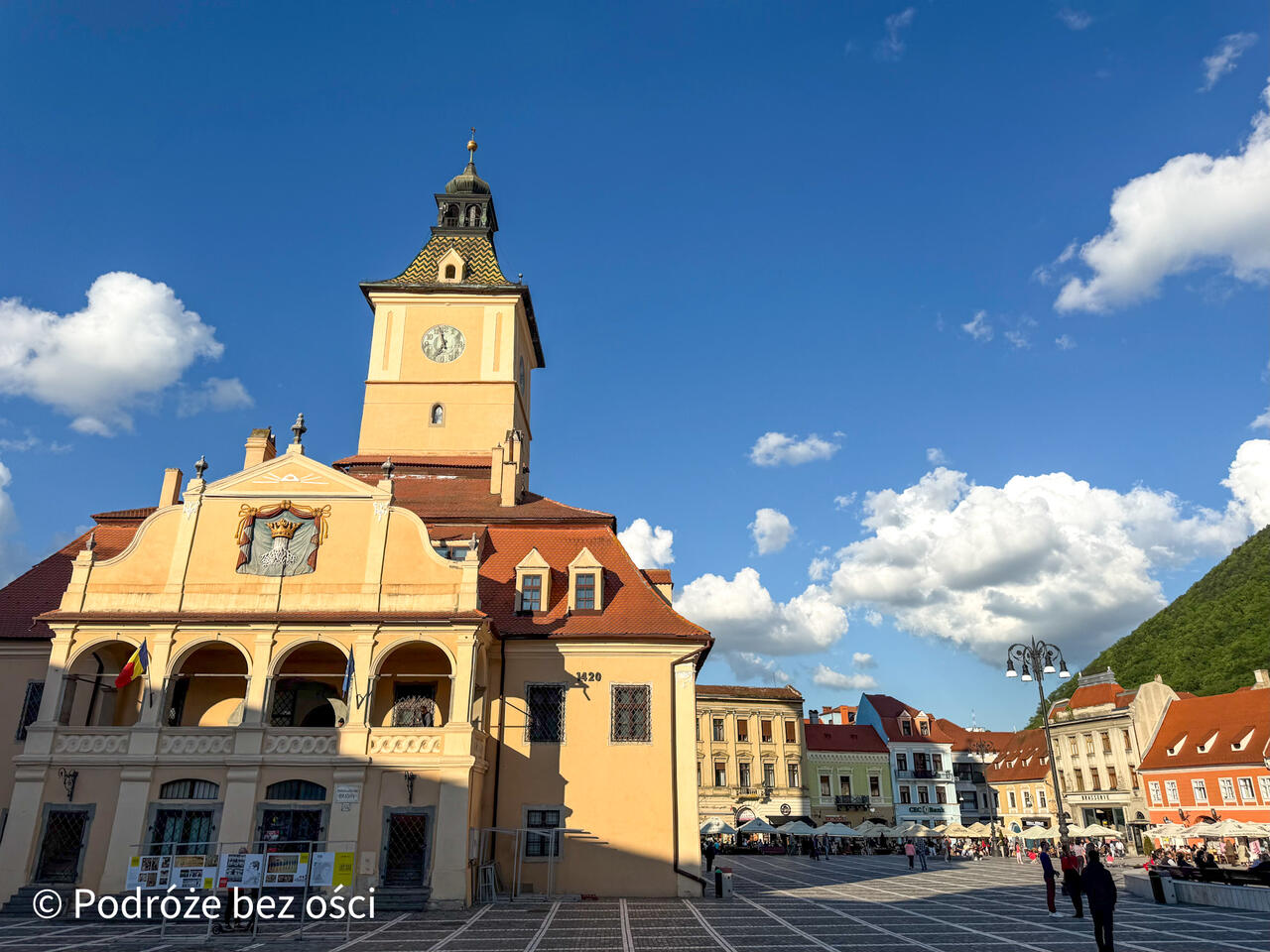 Piața Sfatului, czyli Plac Rady w centrum Braszowa Piața Sfatului, czyli Plac Rady w centrum Braszowa